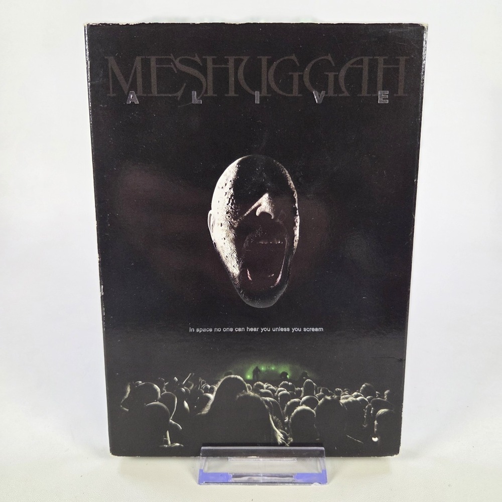 MESHUGGAH Alive 2010 DVD + CD Heavy Metal Clean Complete